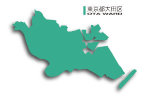 大田区マップ