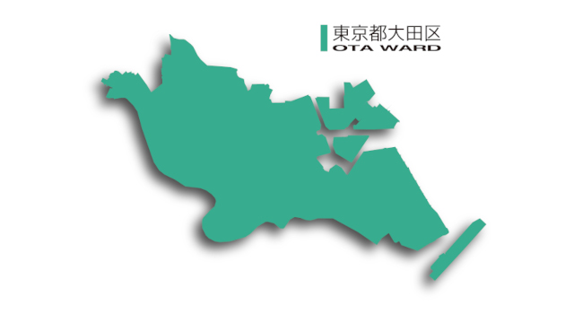 大田区マップ