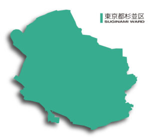 杉並区マップ